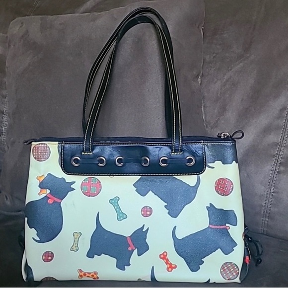 Dooney& Bourke Scottie Dog Handbag - Picture 4 of 16